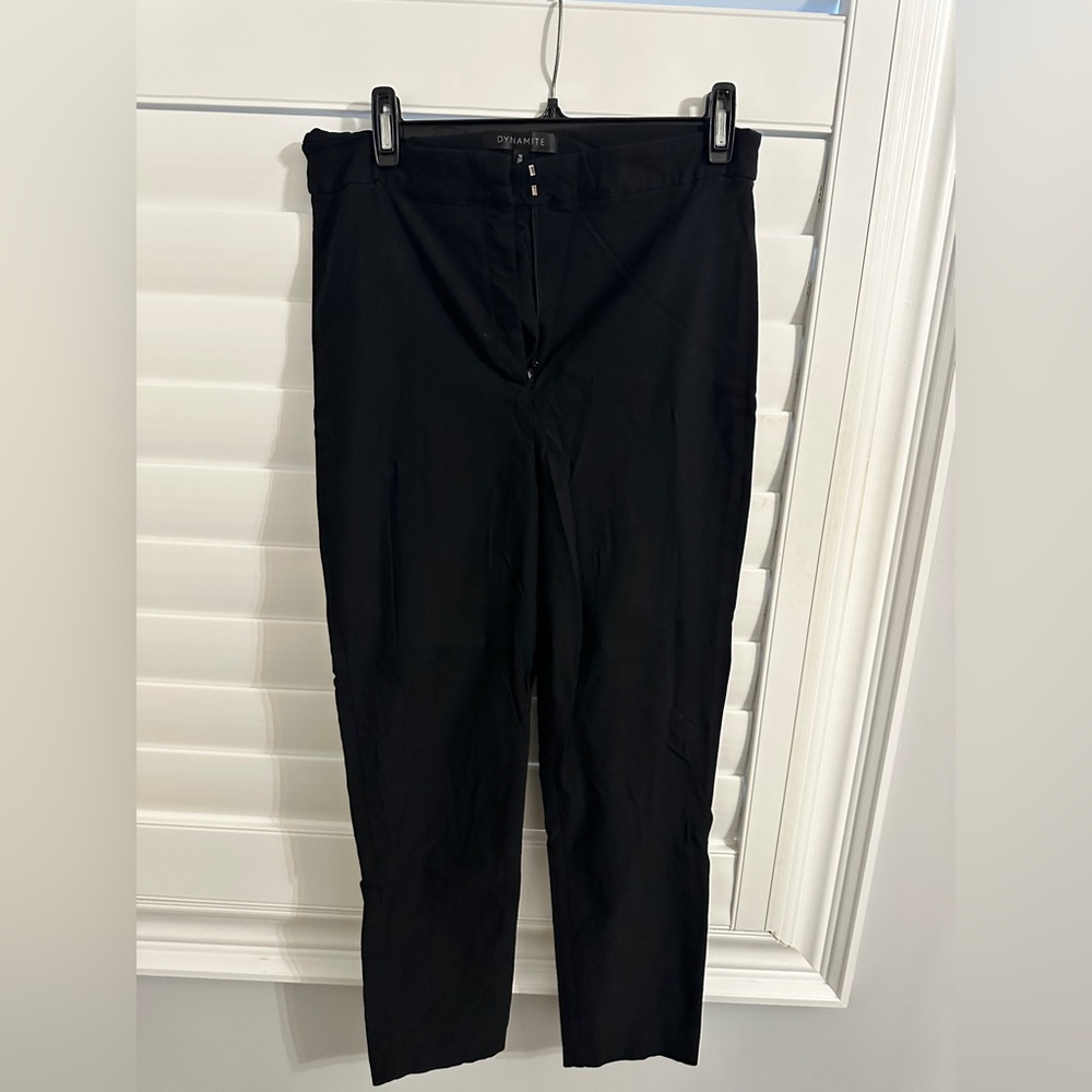 Dynamite Elegant Black Trousers